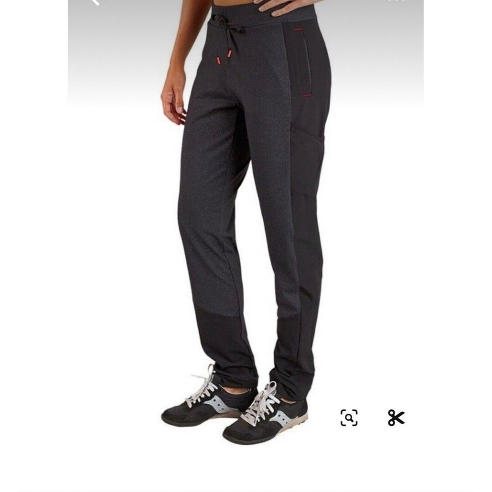 Title Nine Ascent  Joggers‎ Womens Small Gray Black Hiking Pants TN-220985